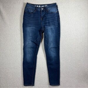 SONG Curvy High Rise Skinny Ankle Women’s Size 5/27 Stretch Dark Wash Blue Jeans